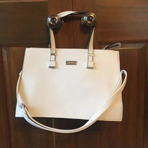 BCBC White Shoulder Bag